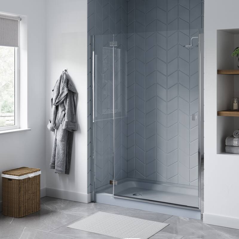 Voltaire 60 x 36 Single-Threshold, Left Drain, Shower Base, Grey