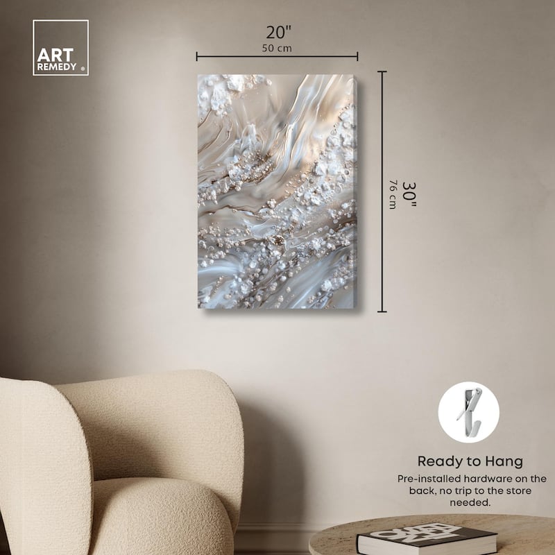 Effervescent Earth II Canvas by Art Remedy, Gallery Wrapped