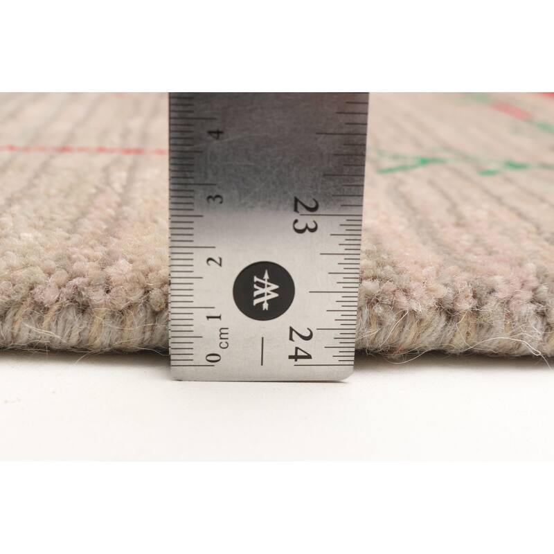 ECARPETGALLERY Hand Loomed Kashkuli Gabbeh Tan Wool Rug - 3'0 x 4'9