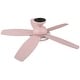 preview thumbnail 20 of 113, 5 - Blade Low Profile Flush Mount Modern Ceiling Fan with LED Light and Remote