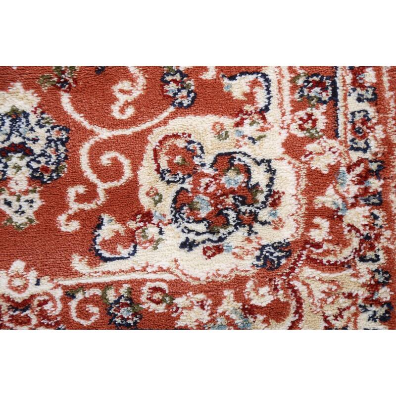 Floral Medallion Transitional Oriental Turkish Rug Traditional Carpet