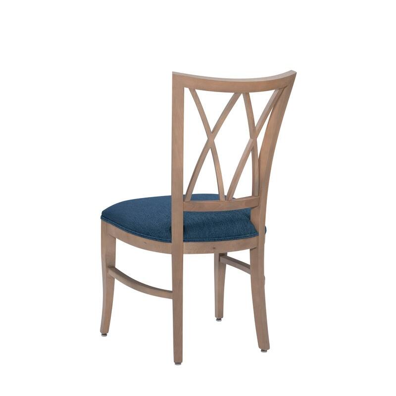 Osborne Natural Solid Wood Farmhouse Side Dining Chair
