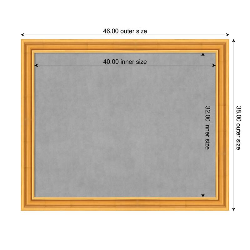 Amanti Art Sierra Black Brown Framed - 46 x 38 in - Sierra Gold