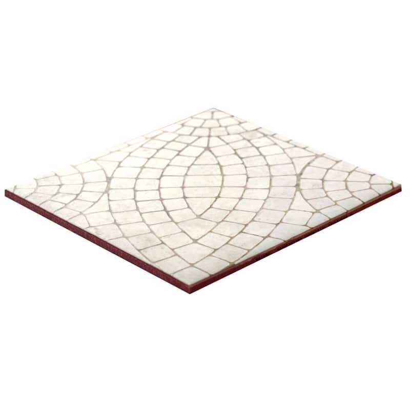 Roman Road 8x8 Matte Porcelain Encaustic Tile - Floor, Wall, Backsplash