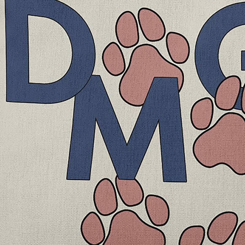 Dog Mom Mother's Day Polyester Indoor Pillow