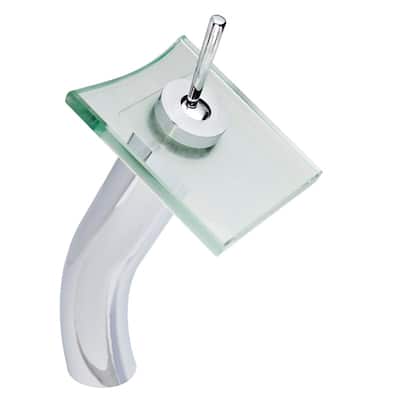 Miseno 1.8 GPM Single Hole Waterfall Vessel Bathroom Faucet