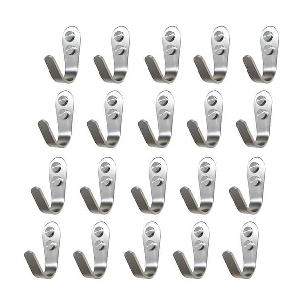 20Pcs Stainless Steel J Hook Hangers Bed Bath & Beyond 39616416