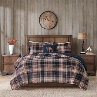 Woolrich Williamsport Plaid Comforter Set Red King Ibt Shop