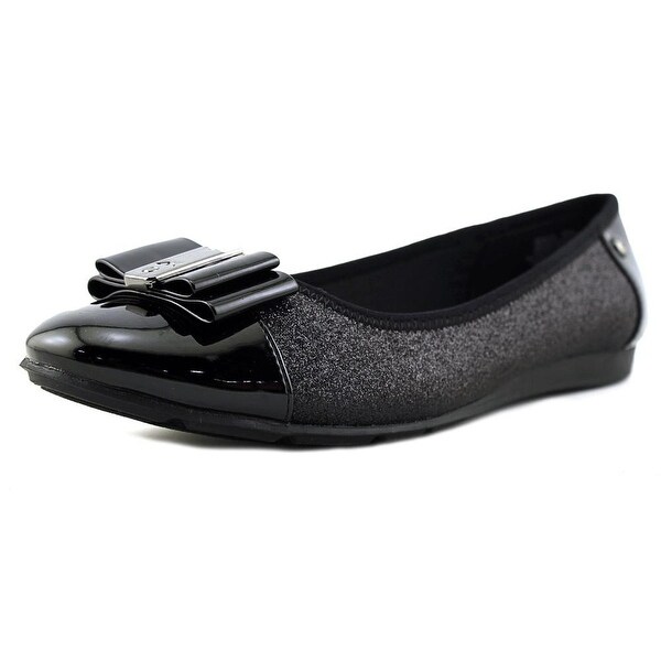 anne klein tan flats