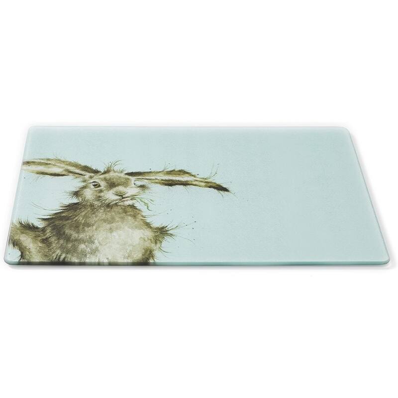 Pimpernel Wrendale Designs Glass Worktop Saver - 15.7" x 11.8"