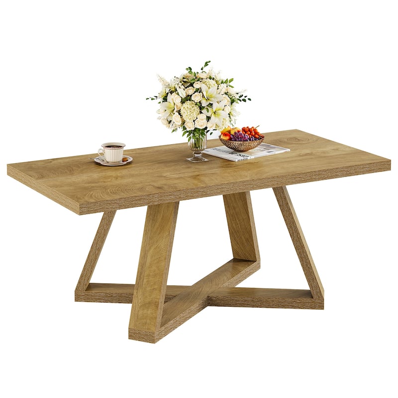 Coffee Table, Living Room Bedroom Center Cocktail Tea Accent Table for Home Apartment