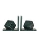 preview thumbnail 15 of 15, White, black or Green CosmoLiving by Cosmopolitan Black Marble Orb Bookends (Set of 2)