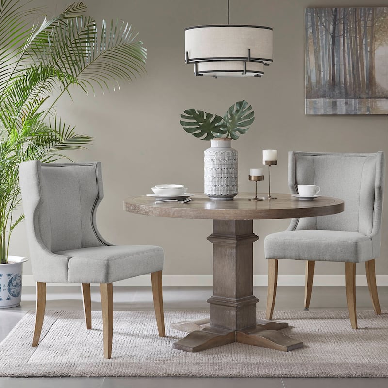 Madison Park Fillmore Upholstered Wingback Dining Chair