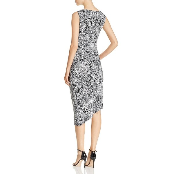 calvin klein snake print dress