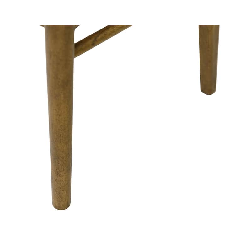 Modern Wood Rectangular Kitchen Dining Table with Eight Chairs, Brown