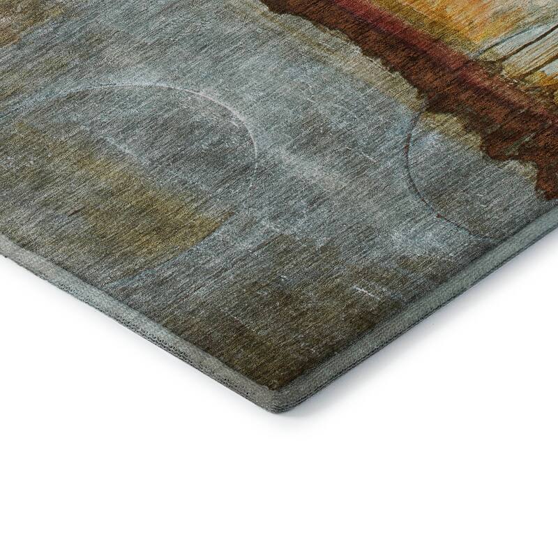 Premium Washable Super Soft Contemporary Melt Mayfield Rug