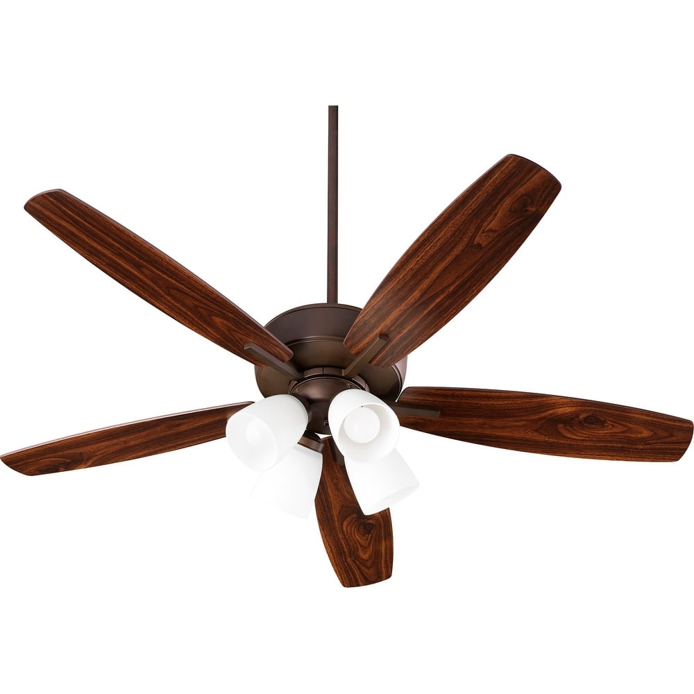 Quorum International Breeze 52" 5 Blade Indoor Ceiling Fan with Light