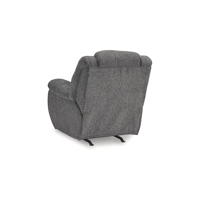 Signature Design by Ashley Foreside Gray Rocker Recliner