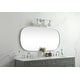 preview thumbnail 5 of 9, Elegant Lighting MR2B3060 Brynn 30" W x 60" H Oval Framed Bathroom
