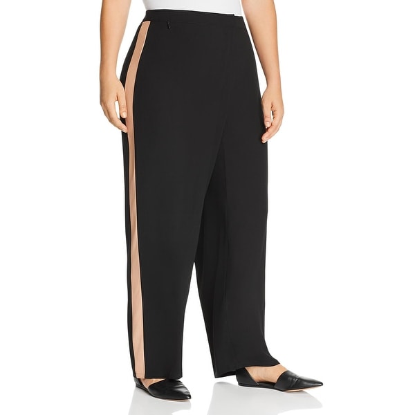 Eileen Fisher Womens Pants High Waisted Straight - Black