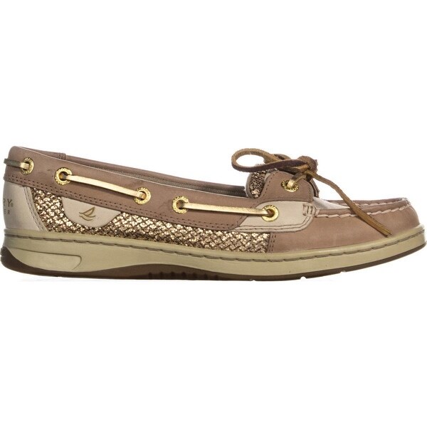 sperry angelfish gold glitter