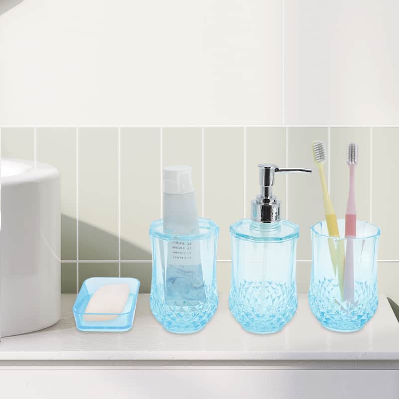 1 Set Durable Bathroom Accessories Set for Bathroom Vanities