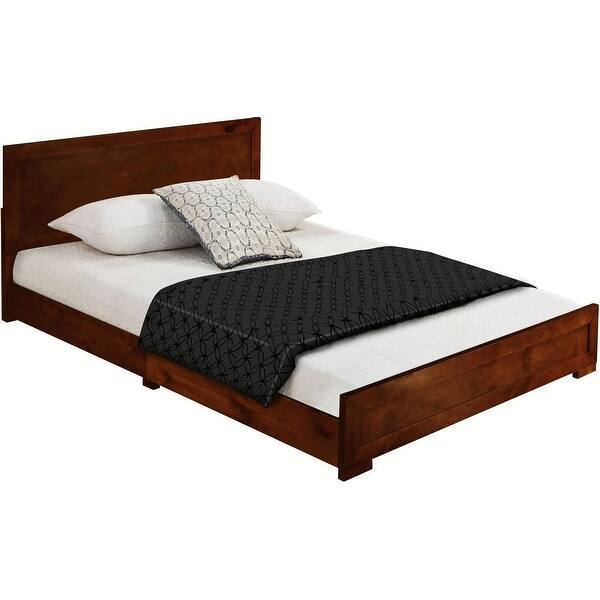 Trent Wooden Platform Bed On Sale Overstock 28804636