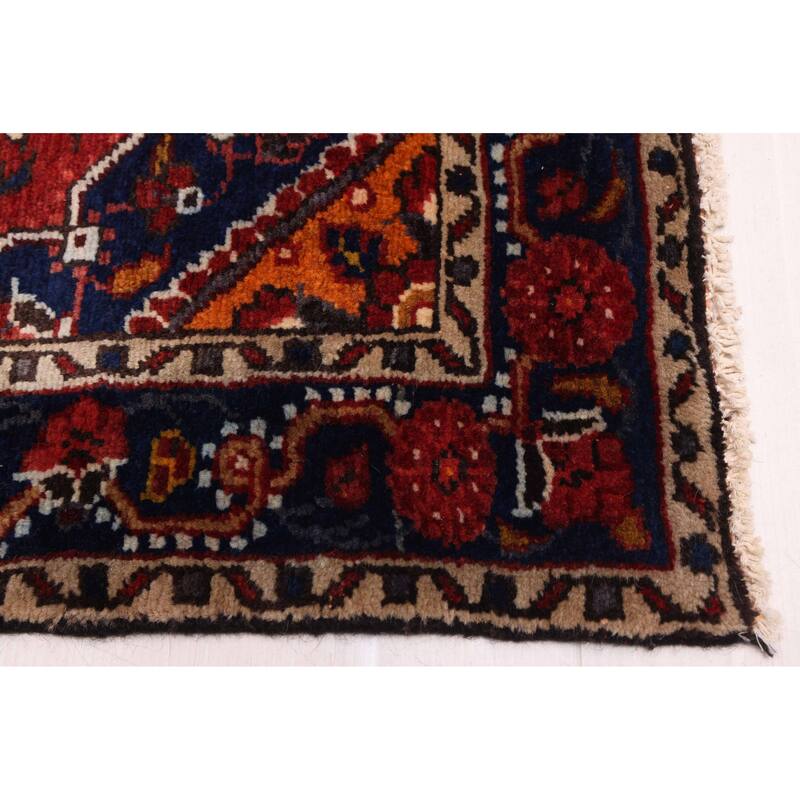 ECARPETGALLERY Hand-knotted Andelz Dark Red Wool Rug - 3'11 x 11'8