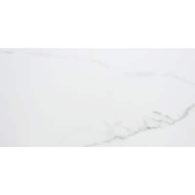 The Tile Life Chronos 13x26 White/ Gold Porcelain Floor and Wall Tile