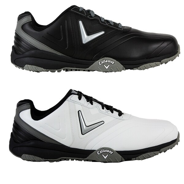 Shop Callaway Men�s Chev Comfort Golf Shoes Overstock