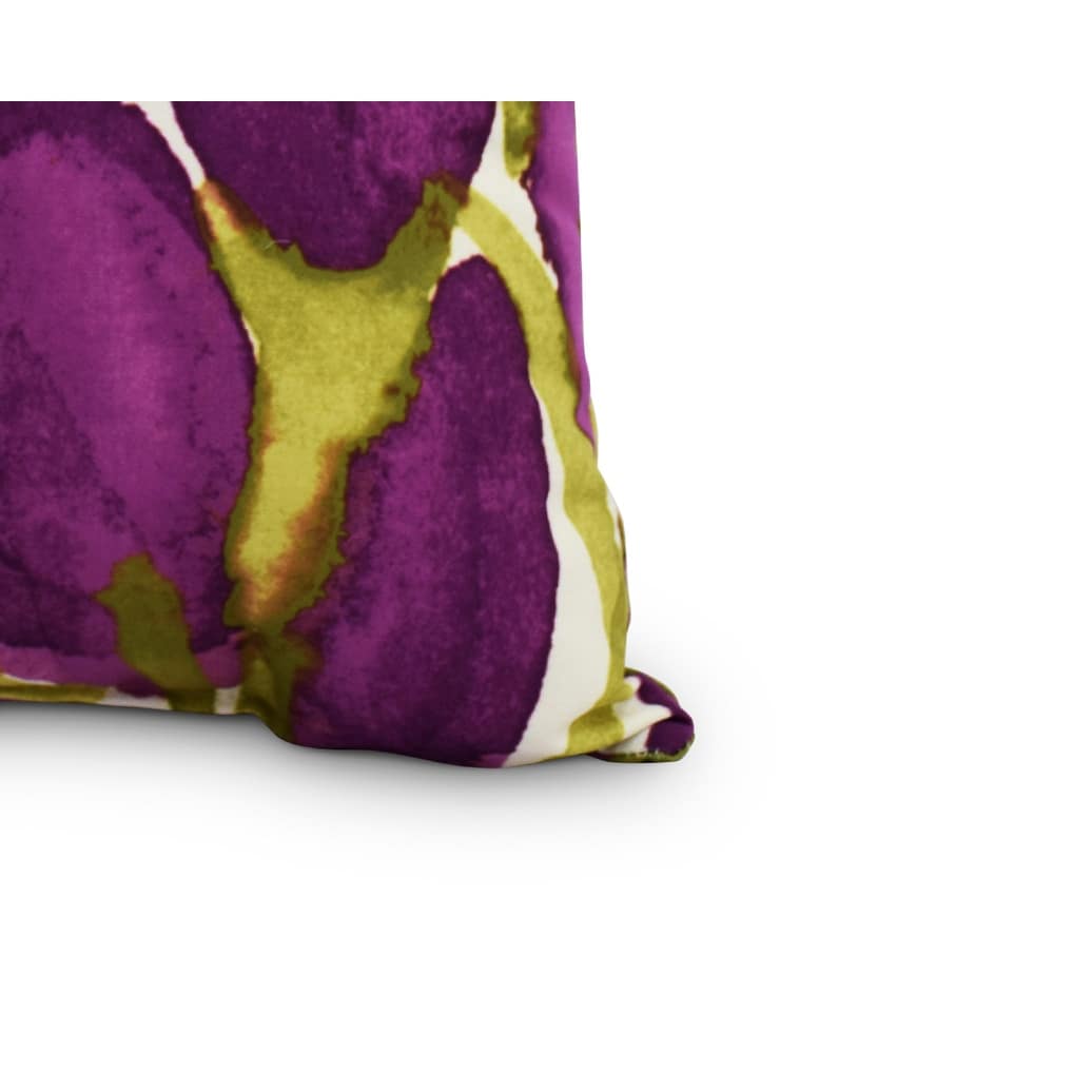 Sunset Tulip 18 inch Floral Decorative Outdoor Pillow On Sale Bed