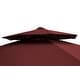 preview thumbnail 14 of 34, 11.5-foot Outdoor Round Cantilever Umbrella