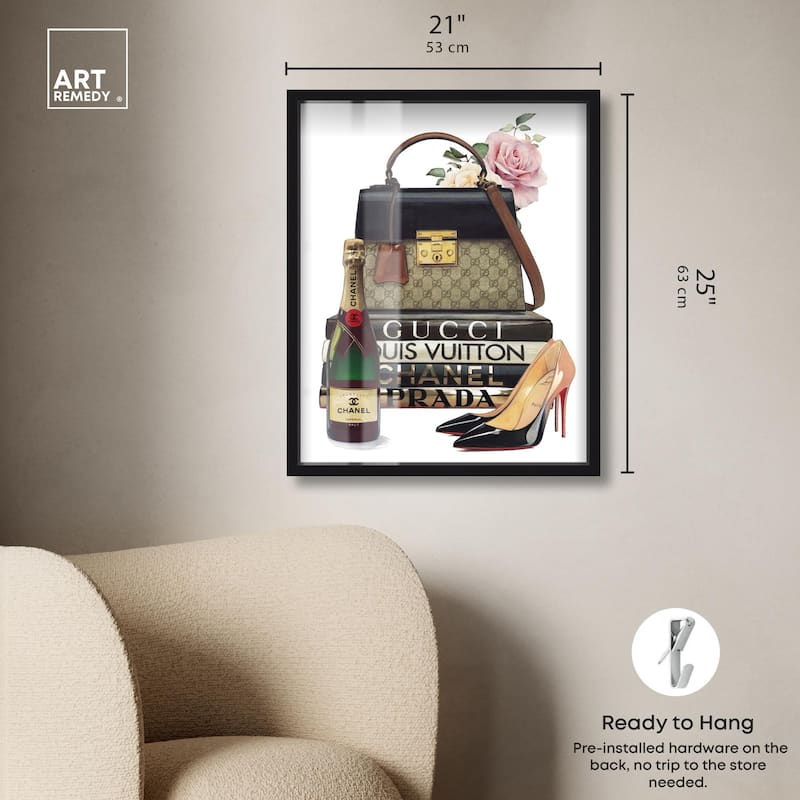 Let's Go Out Tonight Shadowbox by Art Remedy