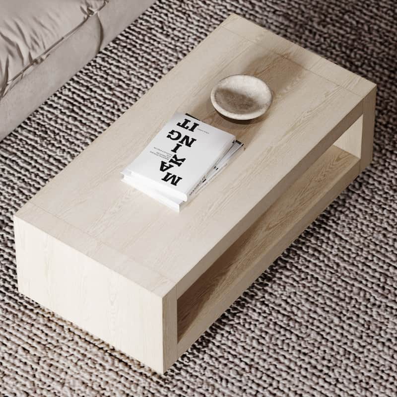 Maven Lane Artemis Contemporary Wooden Coffee Table