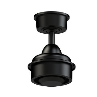 Fanimation Wrap Custom Indoor/Outdoor Smart Ceiling Fan DC Motor with Remote - Black