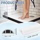preview thumbnail 7 of 15, Shower Water Barrier, Silicone Splash Guard Shower White - 98"