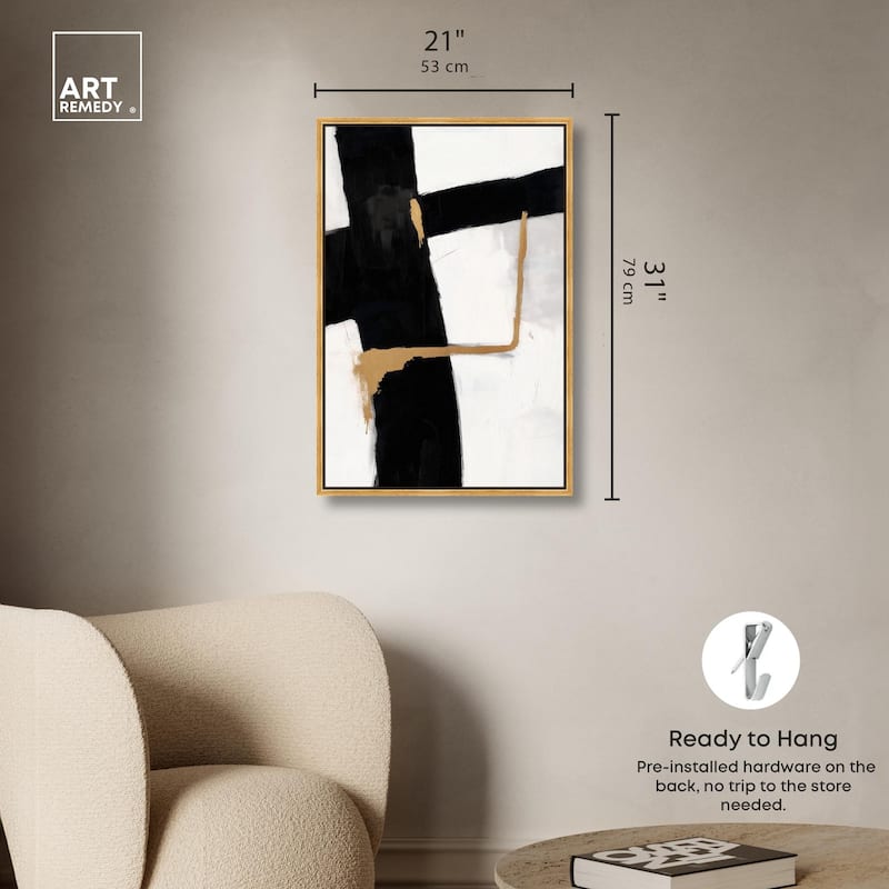 Dichotomy IV Canvas by Art Remedy