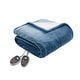 preview thumbnail 38 of 37, Woolrich Plush to Berber Heated Blanket 7-Color Options