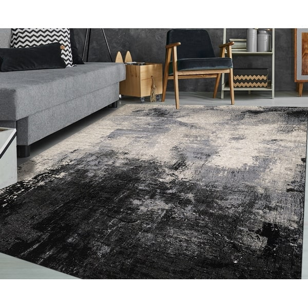 slide 2 of 49, Noori Rug Lagoon Alice Distressed Abstract Modern Area Rug
