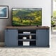 preview thumbnail 2 of 28, 68 inch Rustic Barn Door TV Stand for TVs up to 75 Inches