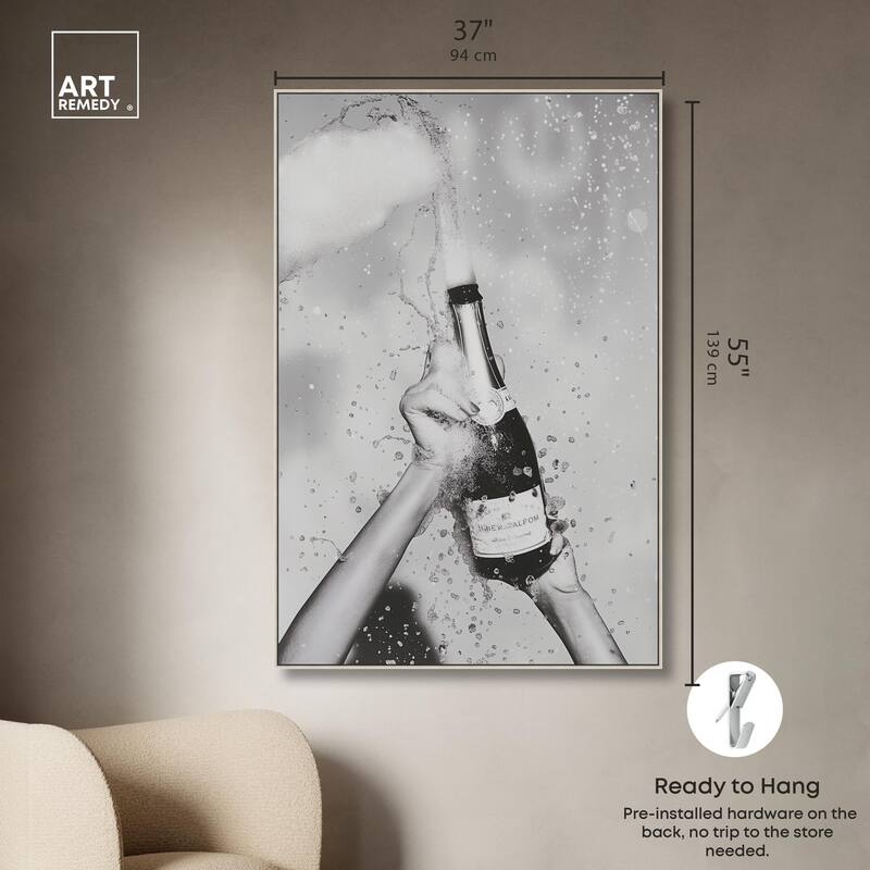 Hold the Moment I Canvas by Art Remedy