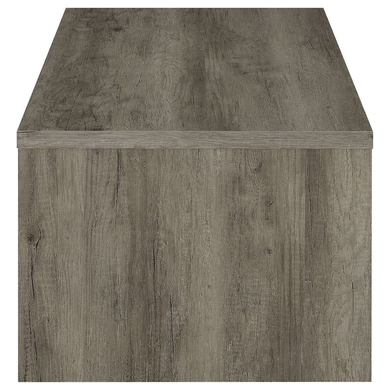 Felix 2-drawer Engineered Wood Coffee Table Grey Driftwood