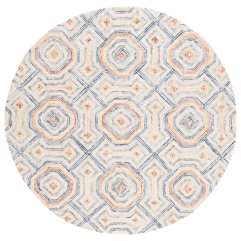SAFAVIEH, Handmade Aspen Eudoxie Bohemian & Eclectic Tribal Wool