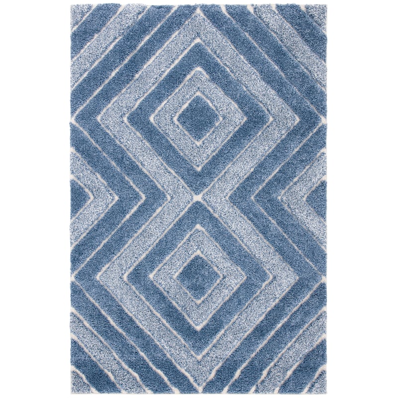 SAFAVIEH Memphis Shag Leftera 1.2 inch-thick Rug