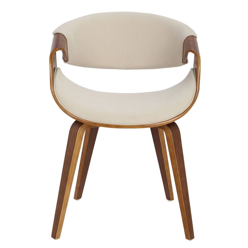 Carson Carrington Sauda Cross Frame Dining/ Accent Chair - Cream