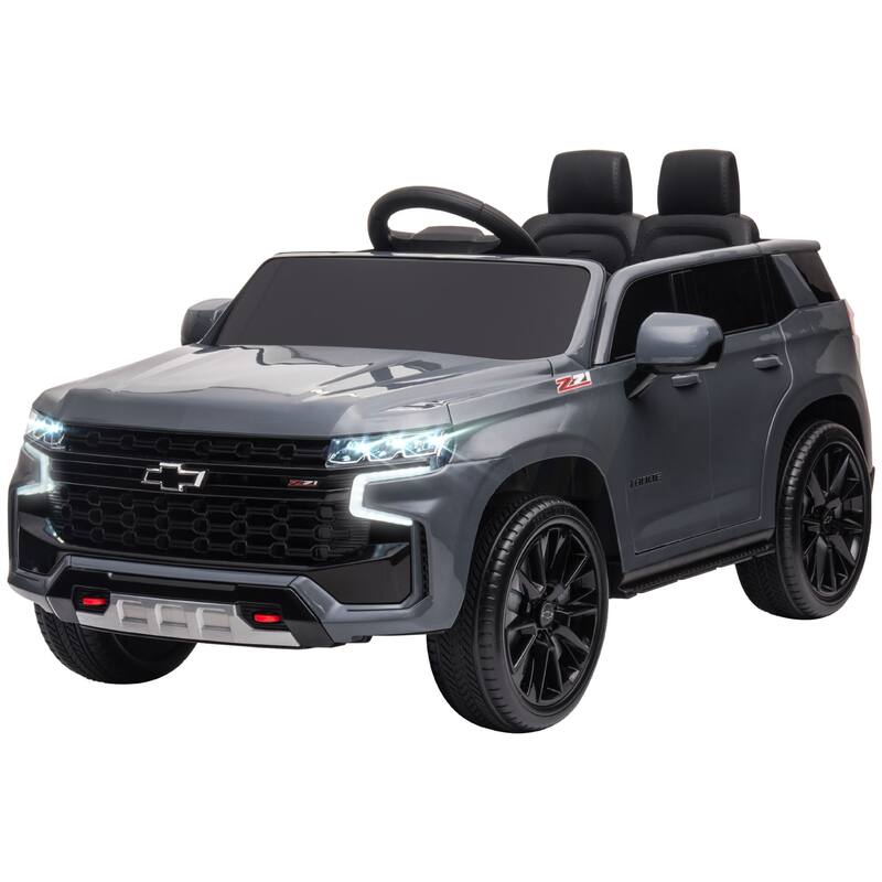 Chevrolet TAHOE 12V Kids Ride-On Car with Remote Control, Music, Lights, Suspension, for Ages 3-6