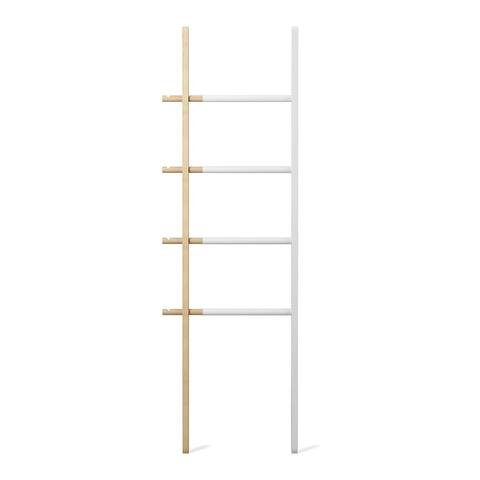 Umbra Hub Storage Ladder (White-Natural)