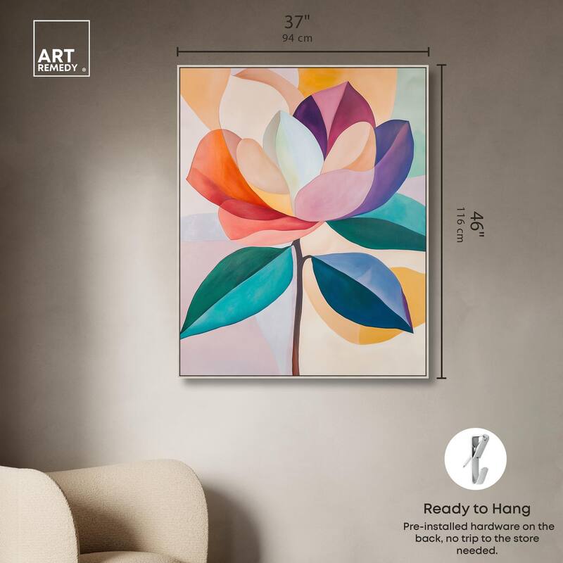 Magnolia in Color I Canvas by Art Remedy