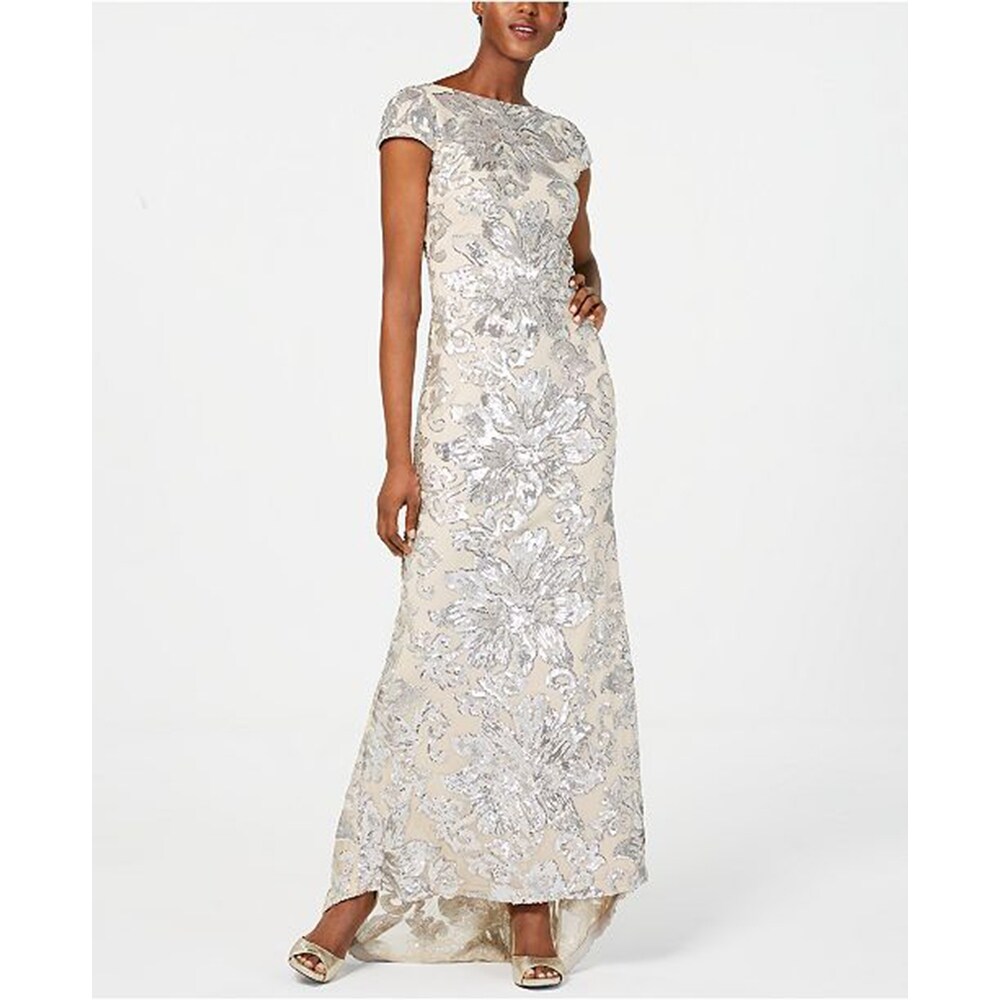 Calvin klein cowl back gown Clearance