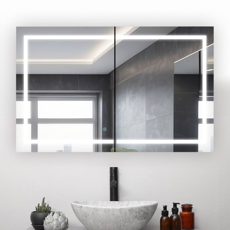 Medicine Cabinet With Light 48W x 36H x 5D - 48"x36"x5"